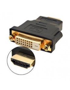 ADAPTADOR DVI FEMEA X HDMI MACHO